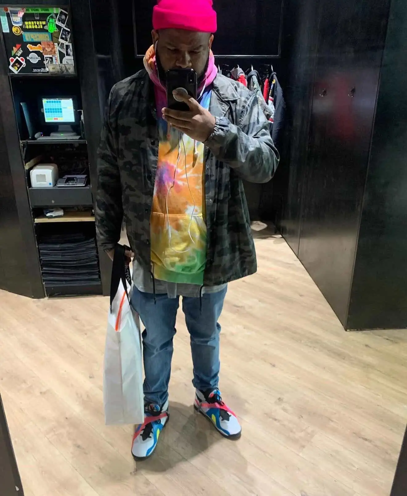 Man posing with outfit