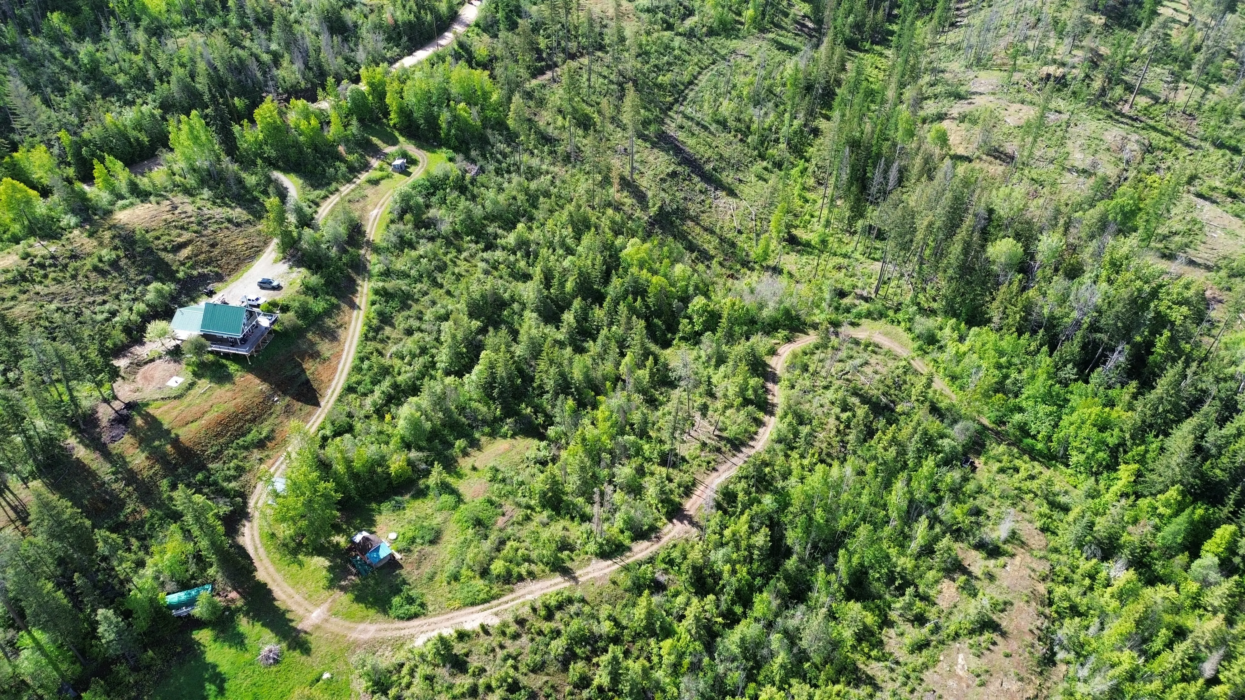 The land of Ryan Courtnage's property is pictured.