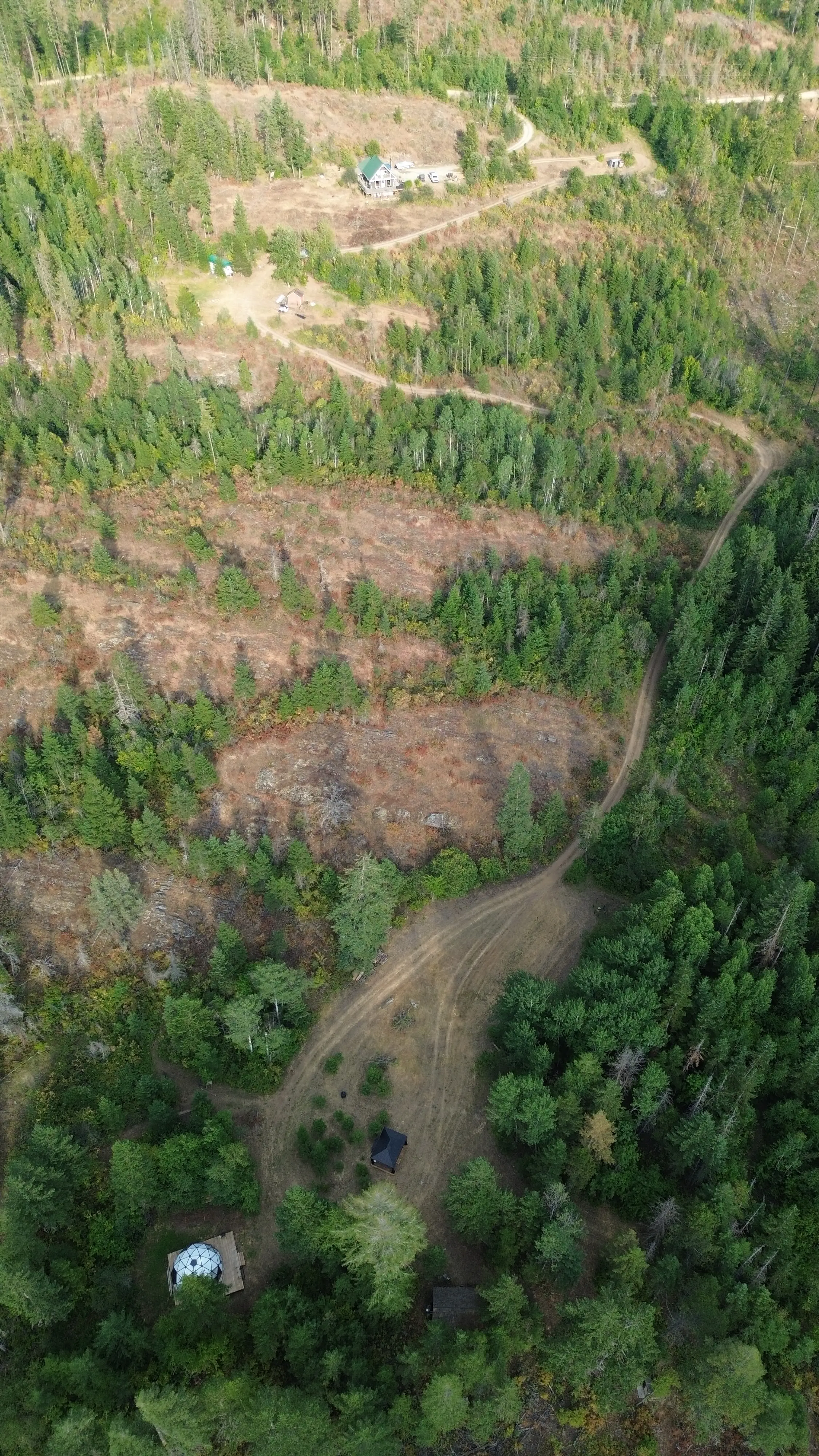 Ryan Courtnage's 22 acres of land are pictured.