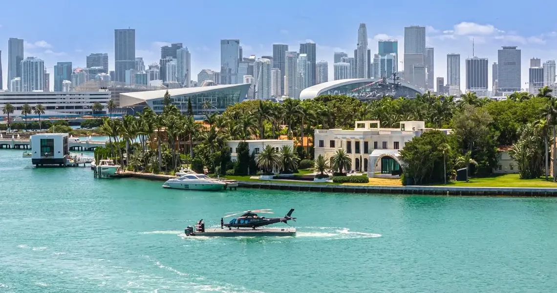 The hot new commute for Miami billionaires costs $1,000 a minute