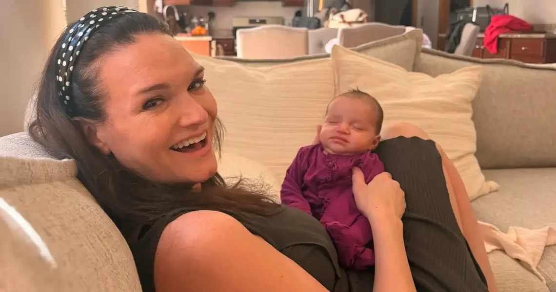 My husband died 10 years ago. I just gave birth to our daughter at 49.