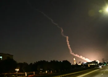 Debris from an intercepted missile struck Oracle’s Dubai office days after Iran threatened US companies in the region