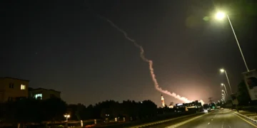 Debris from an intercepted missile struck Oracle’s Dubai office days after Iran threatened US companies in the region