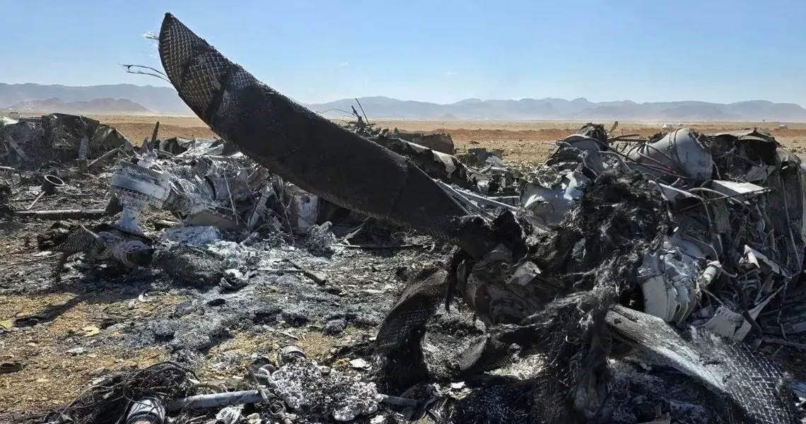 Photos appear to show destroyed US aircraft left in Iran after special forces rescued a stranded F-15E airman