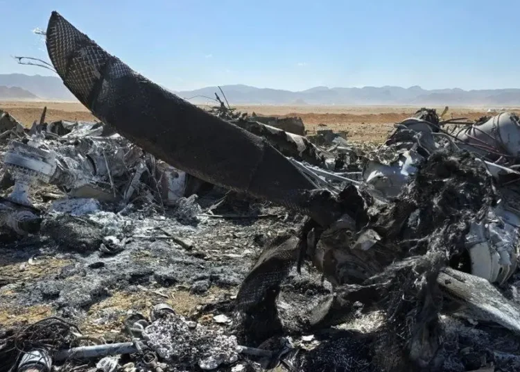 Photos appear to show destroyed US aircraft left in Iran after special forces rescued a stranded F-15E airman