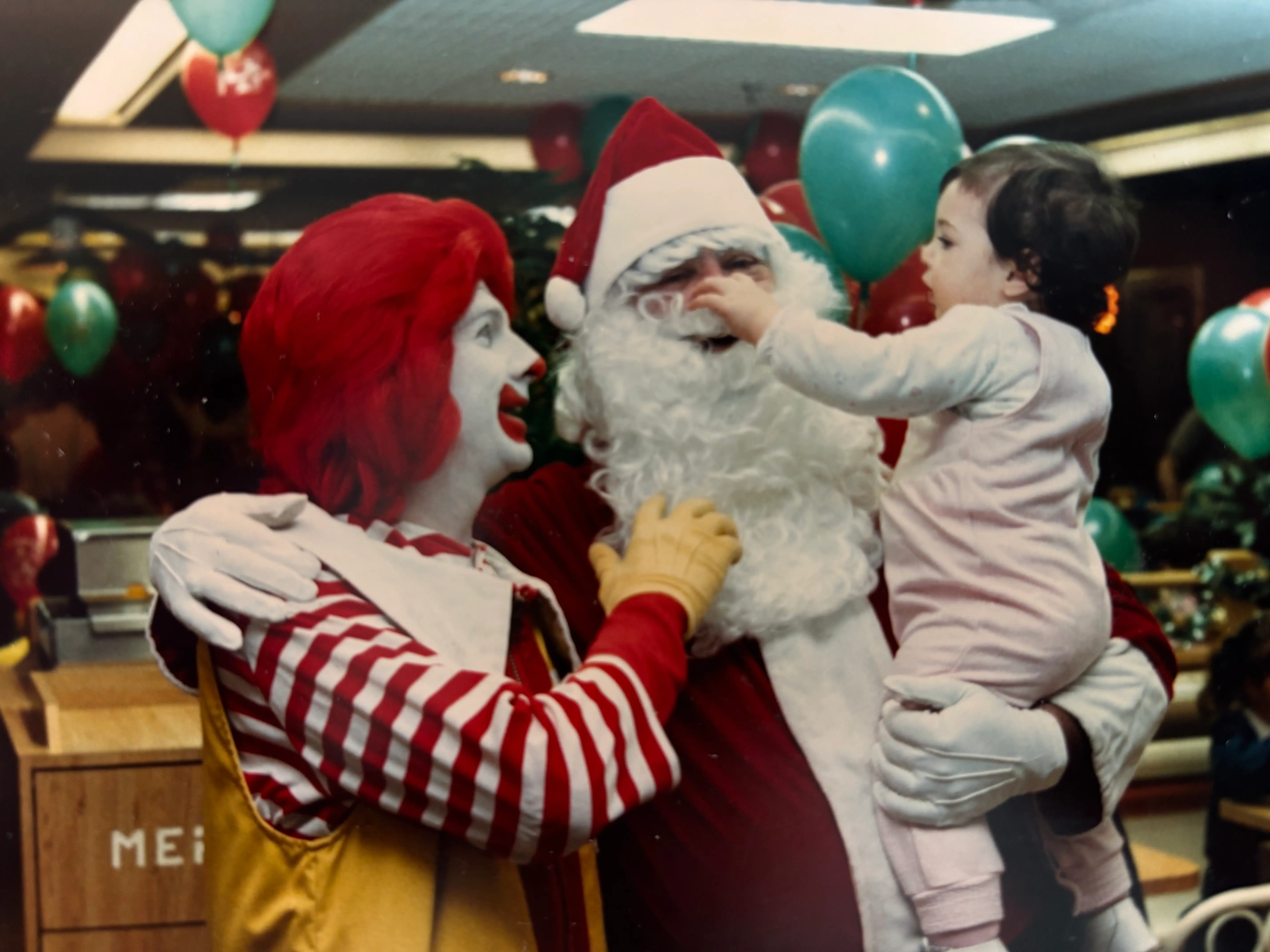 Santa and Ronald