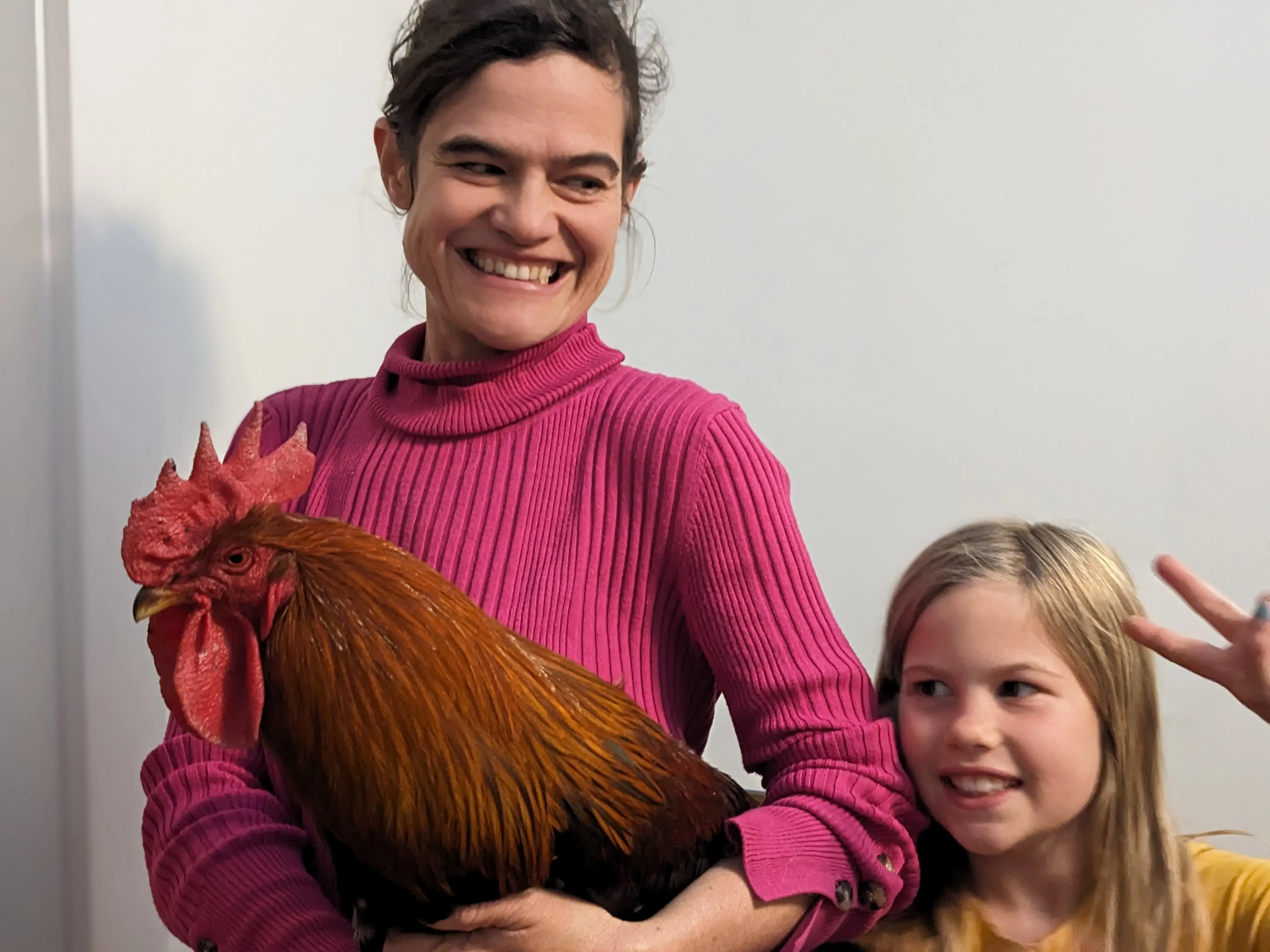 Michaeleen Doucleff with her daughter.