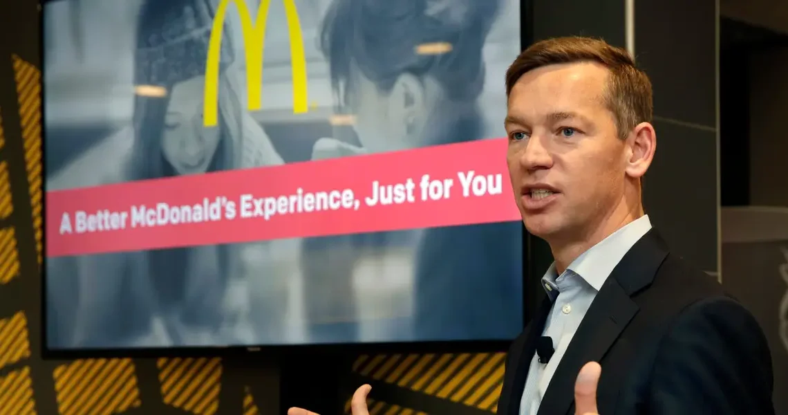 McDonald’s CEO said he blames his mother for his infamous Big Arch taste test