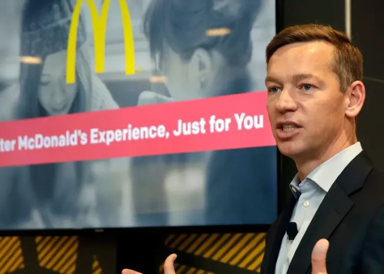 McDonald’s CEO said he blames his mother for his infamous Big Arch taste test