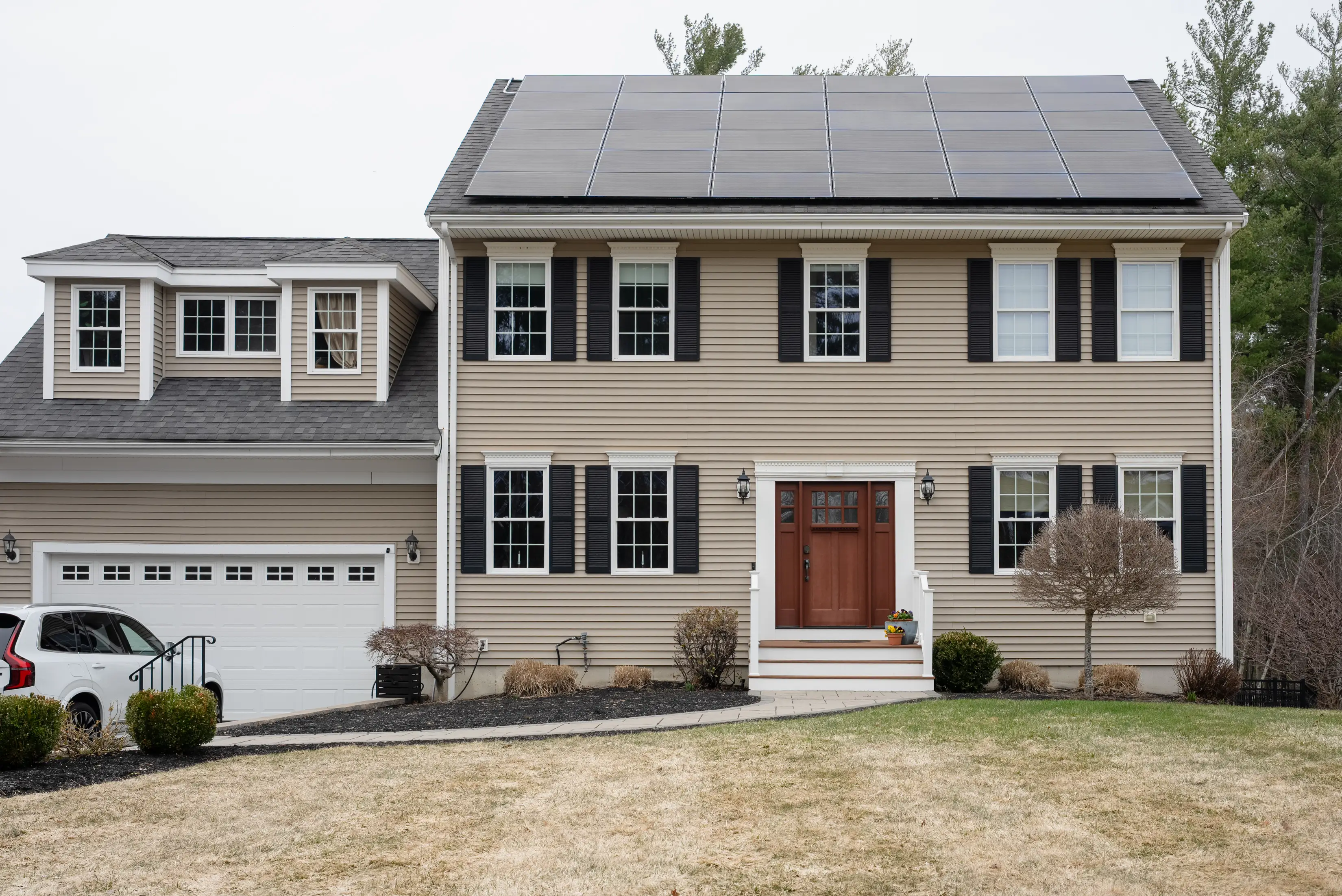 the exterior of Juli Ford's home