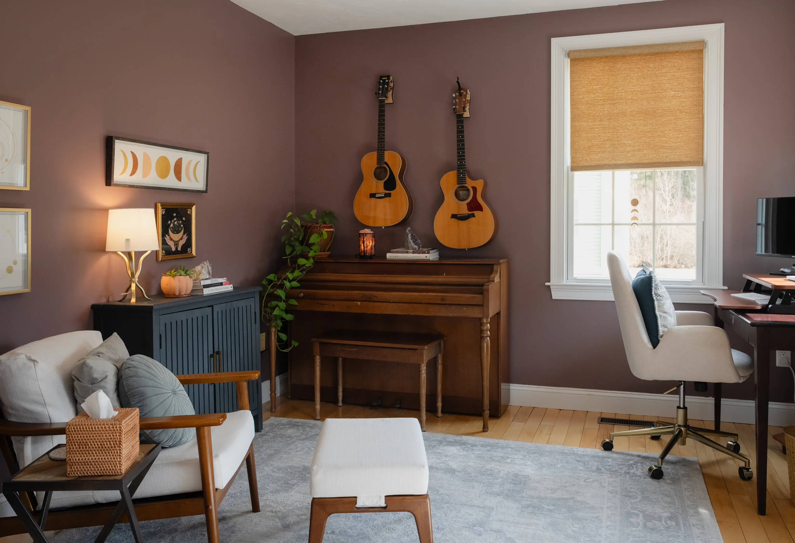 Juli Ford's office space in her multigenerational house