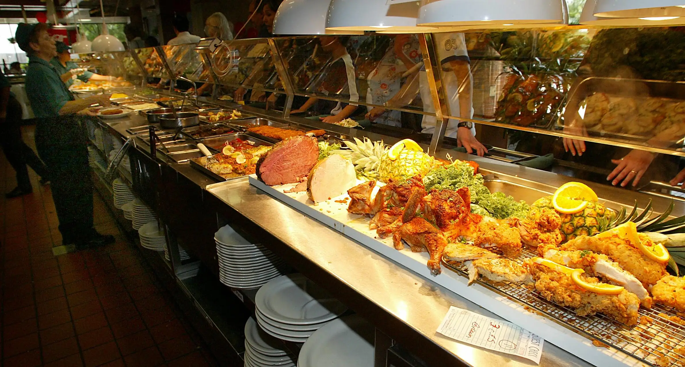 Luby' cafeteria meats