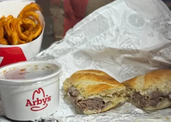 I tried Arby’s new ‘Top Chef’-approved French Dip Royale sandwich. It levels up a classic.