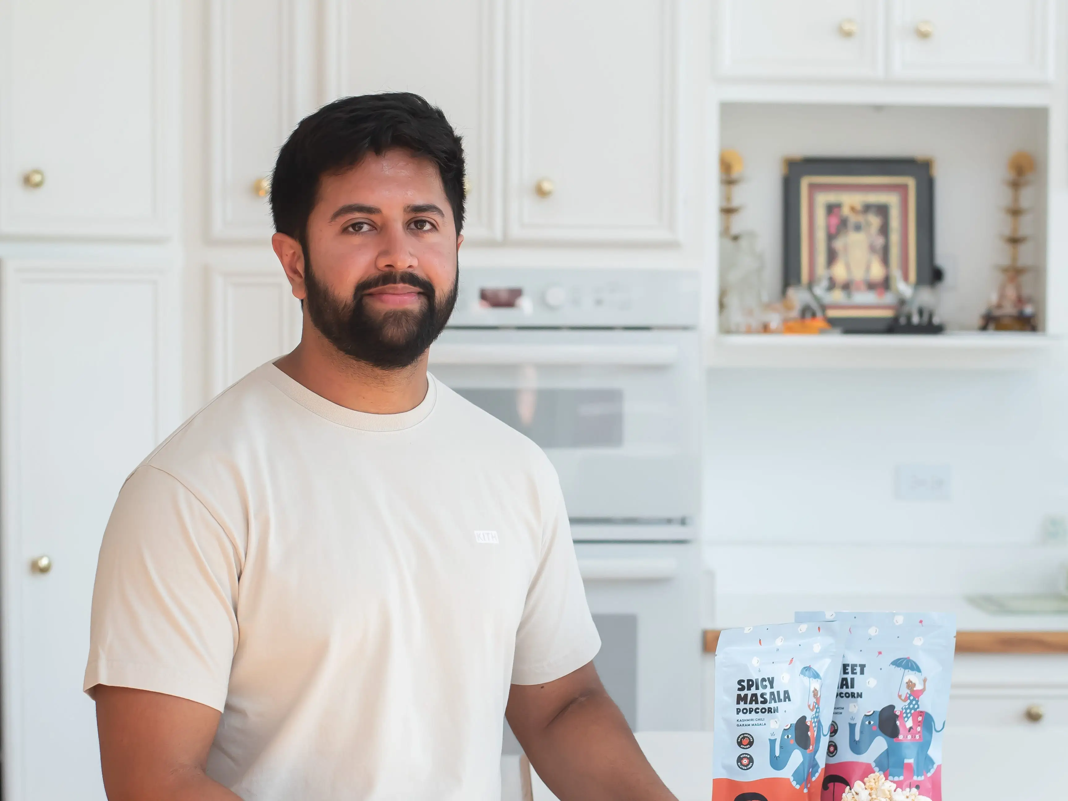 Jay is the face behind the TikTok account for Daadi Snacks.