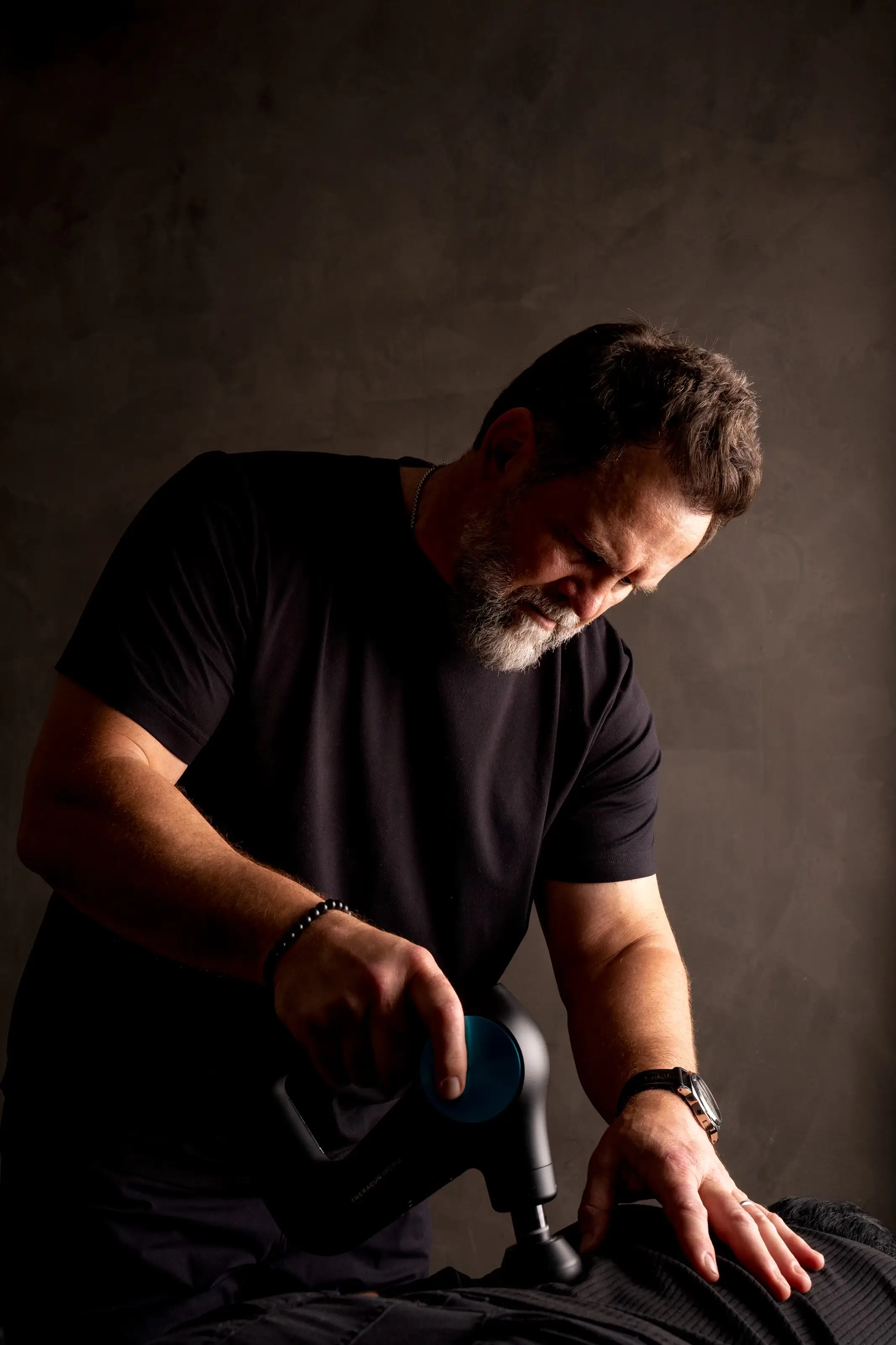 Dr. Jason Wersland with Theragun