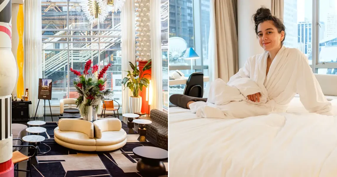 I spent a night at a buzzy Hilton in Chicago. My $240 room was way more luxurious than I expected.