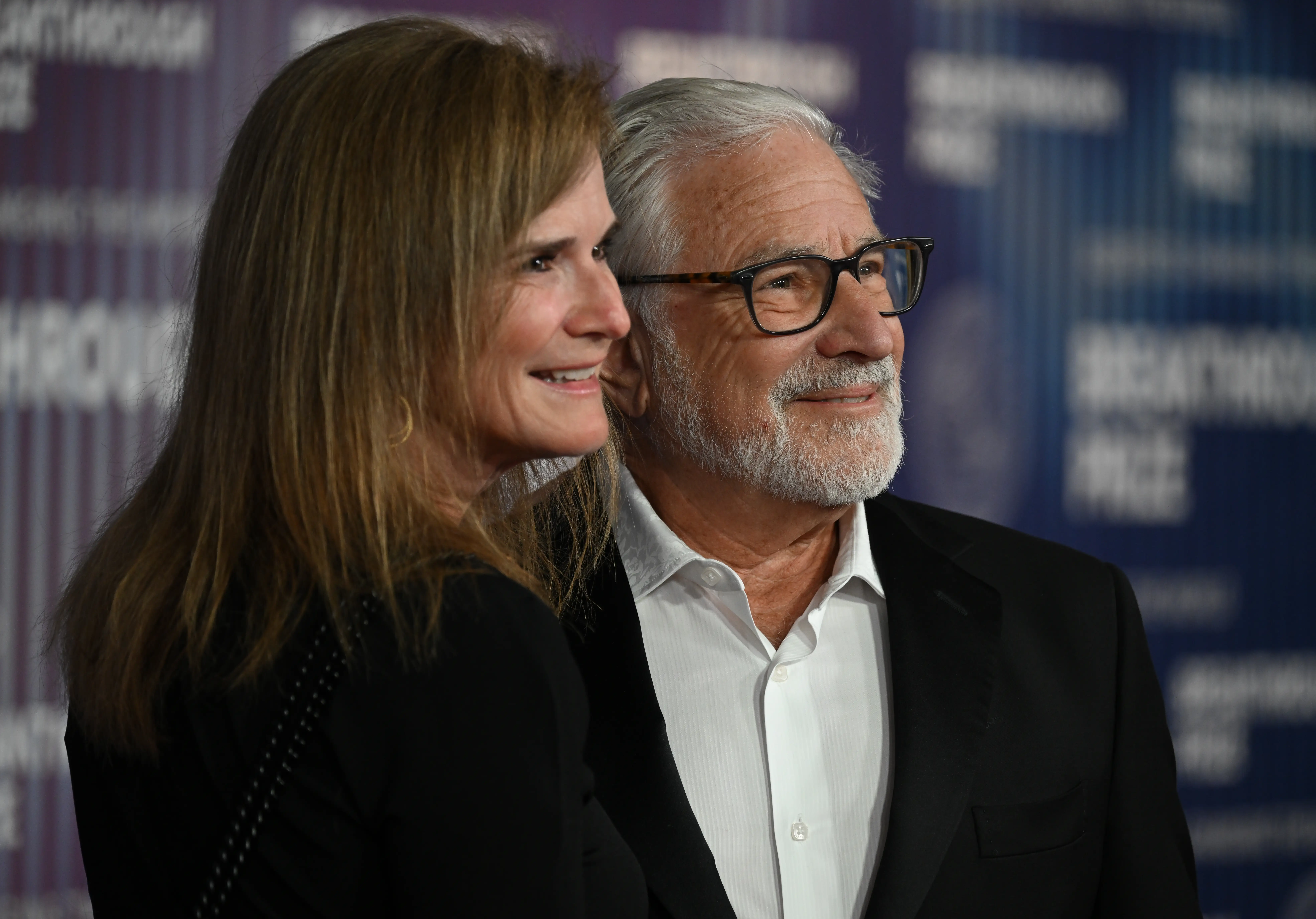 Dr. Rick Klausner (R) attends the 10th Annual Breakthrough Prize Awards and Ceremony at the Academy Museum of Motion Pictures in Los Angeles, California.