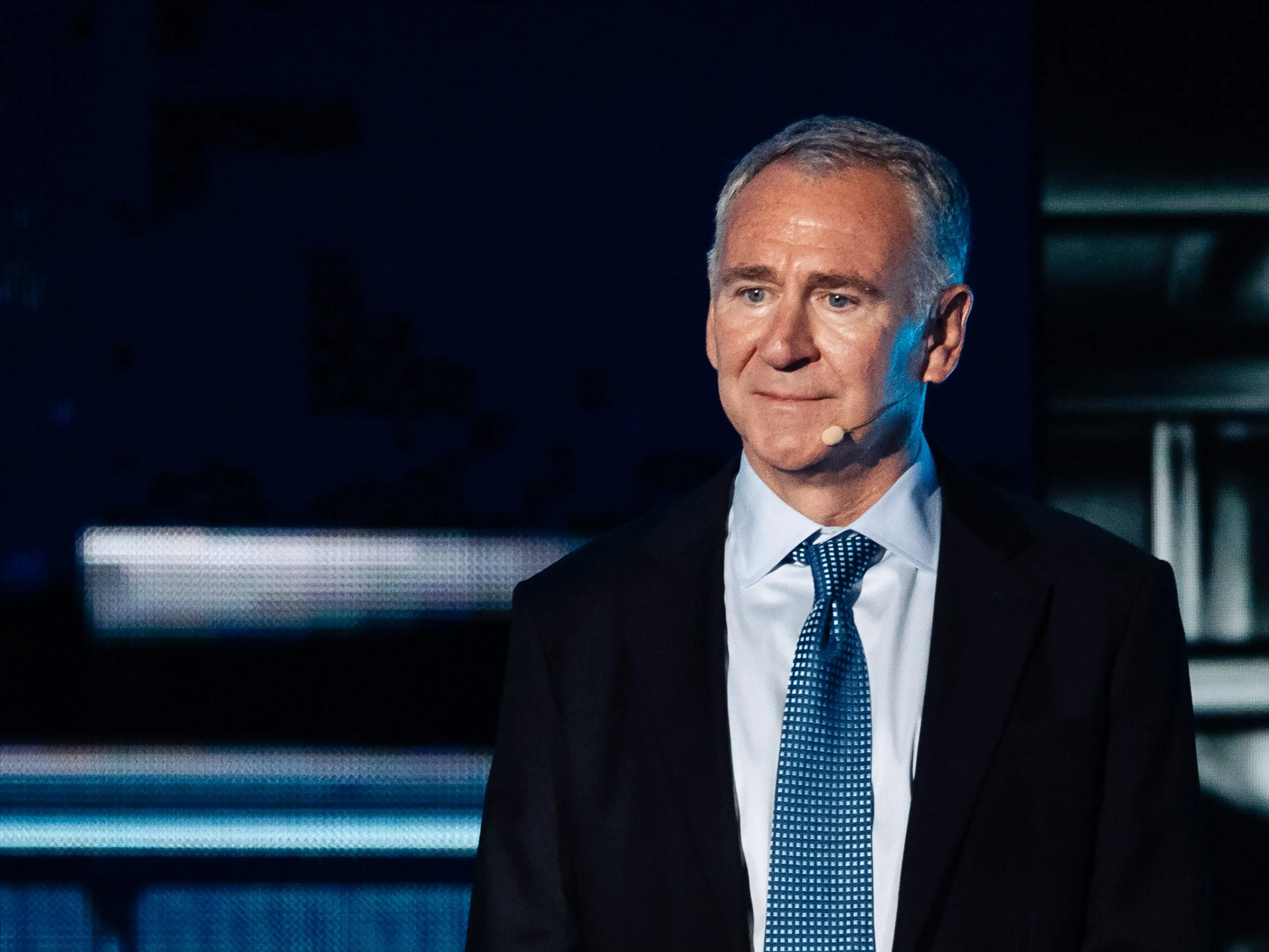 Ken Griffin, chief executive officer and founder of Citadel Advisors LLC, during the America Business Forum in Miami, Florida, US, on Wednesday, Nov. 5, 2025.