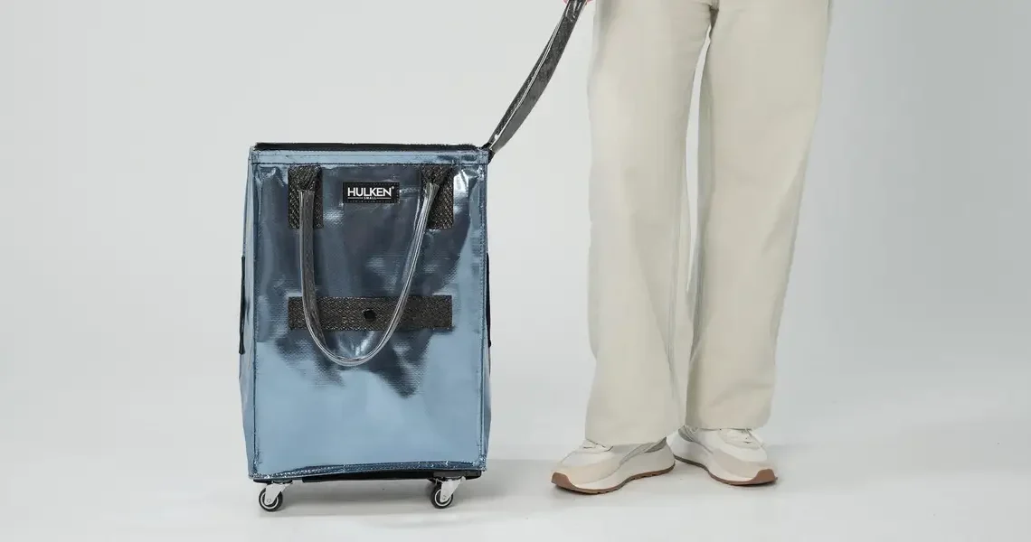 Hulken was once a sign of success for entrepreneurs. Now, it’s coming for travelers — just don’t call it a suitcase.