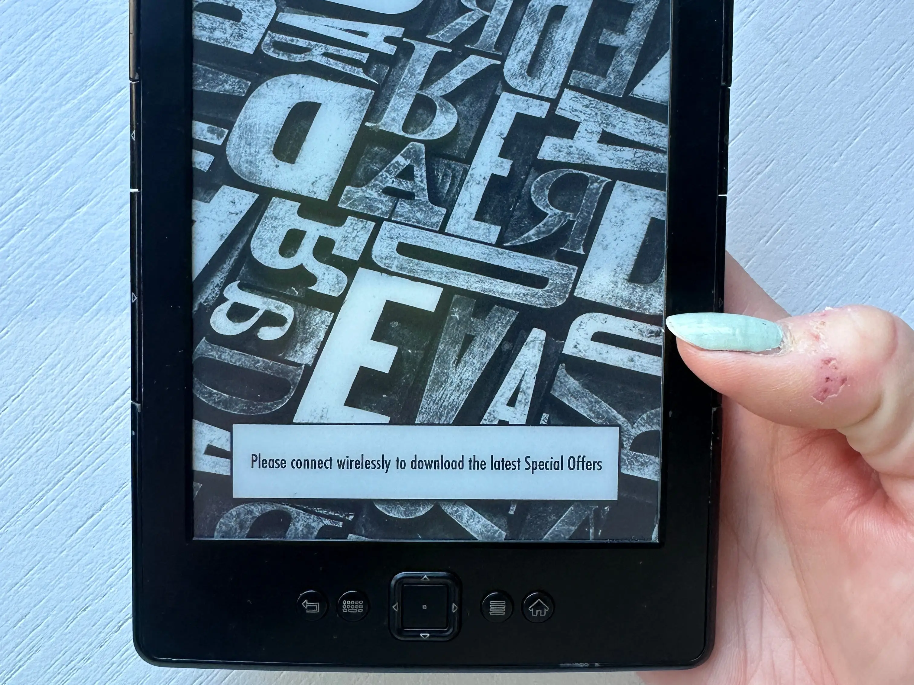 the Kindle 5