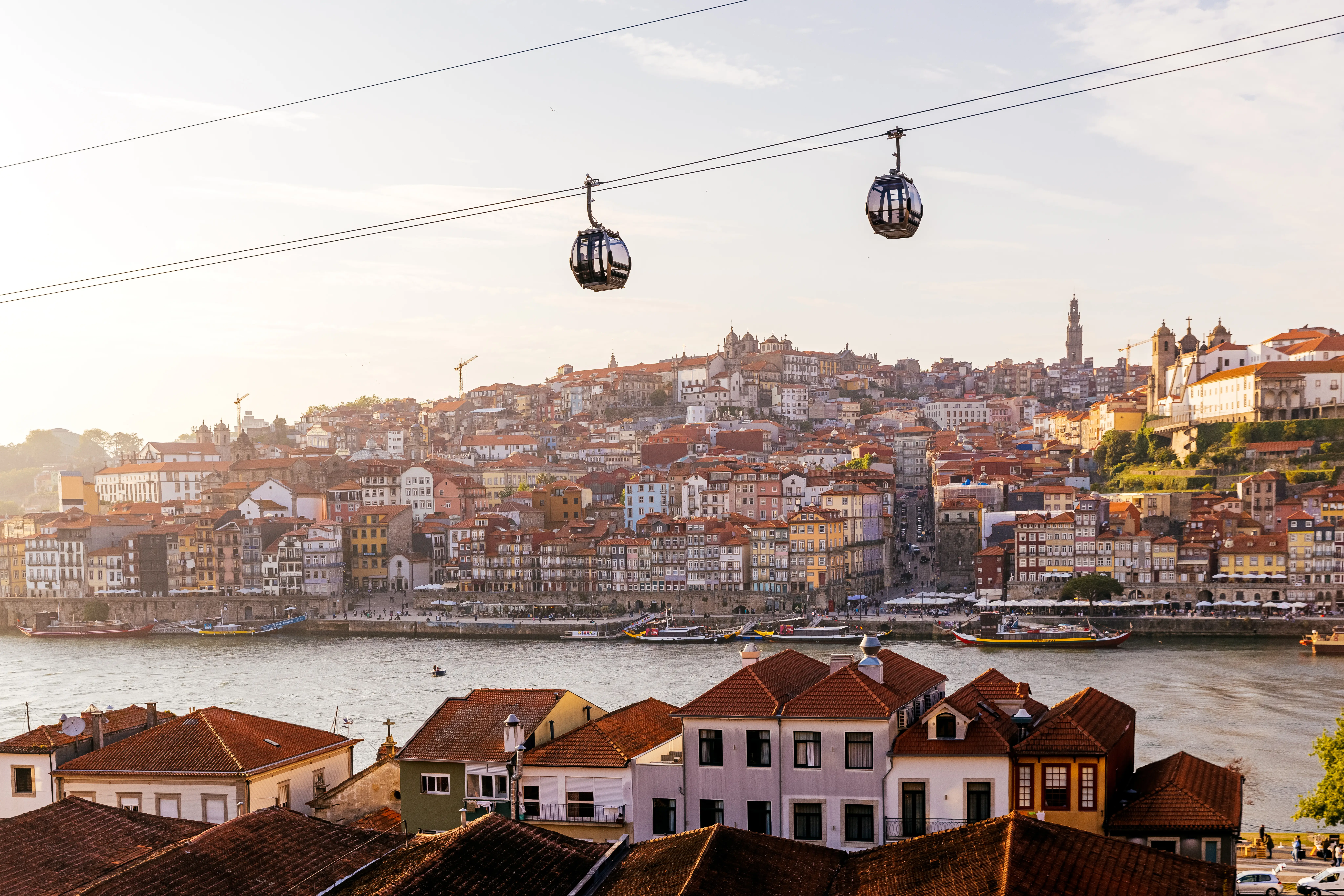 A city view of Porto, Portugal.