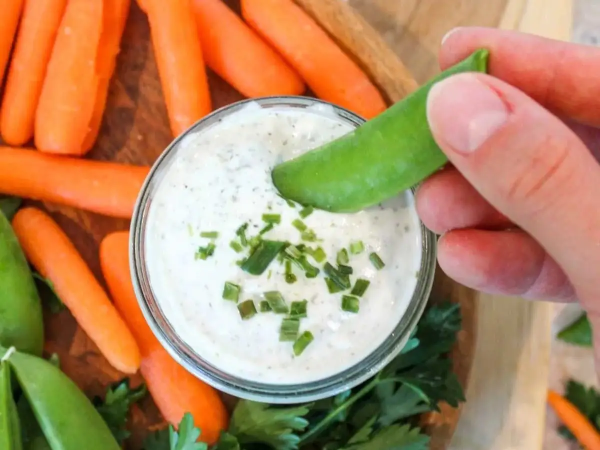 Greek yogurt ranch dip