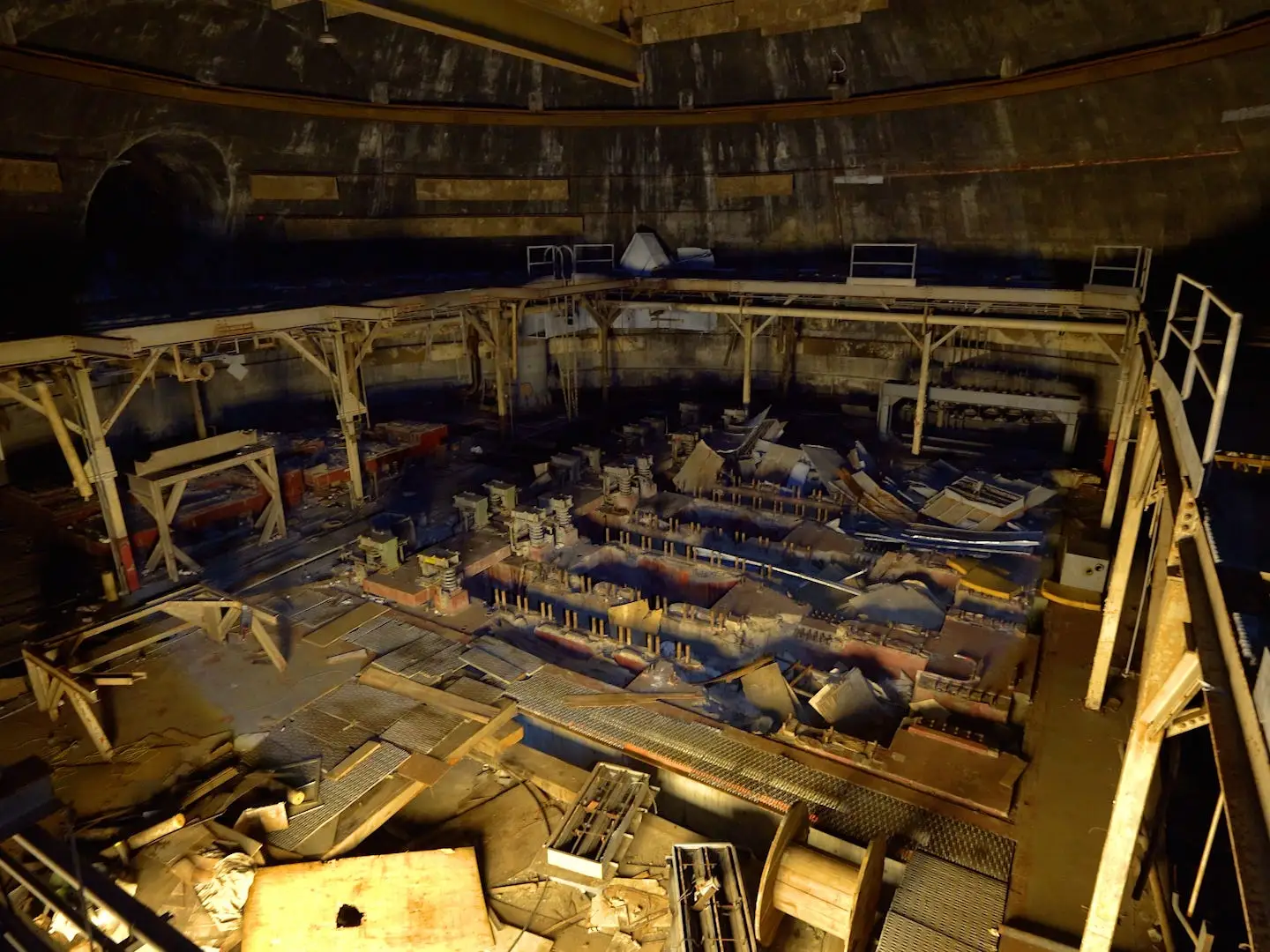 The facility's power dome