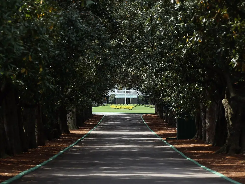 augusta national driveway