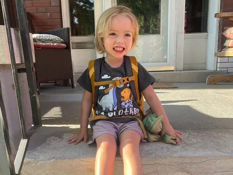 Firsy day of school pic