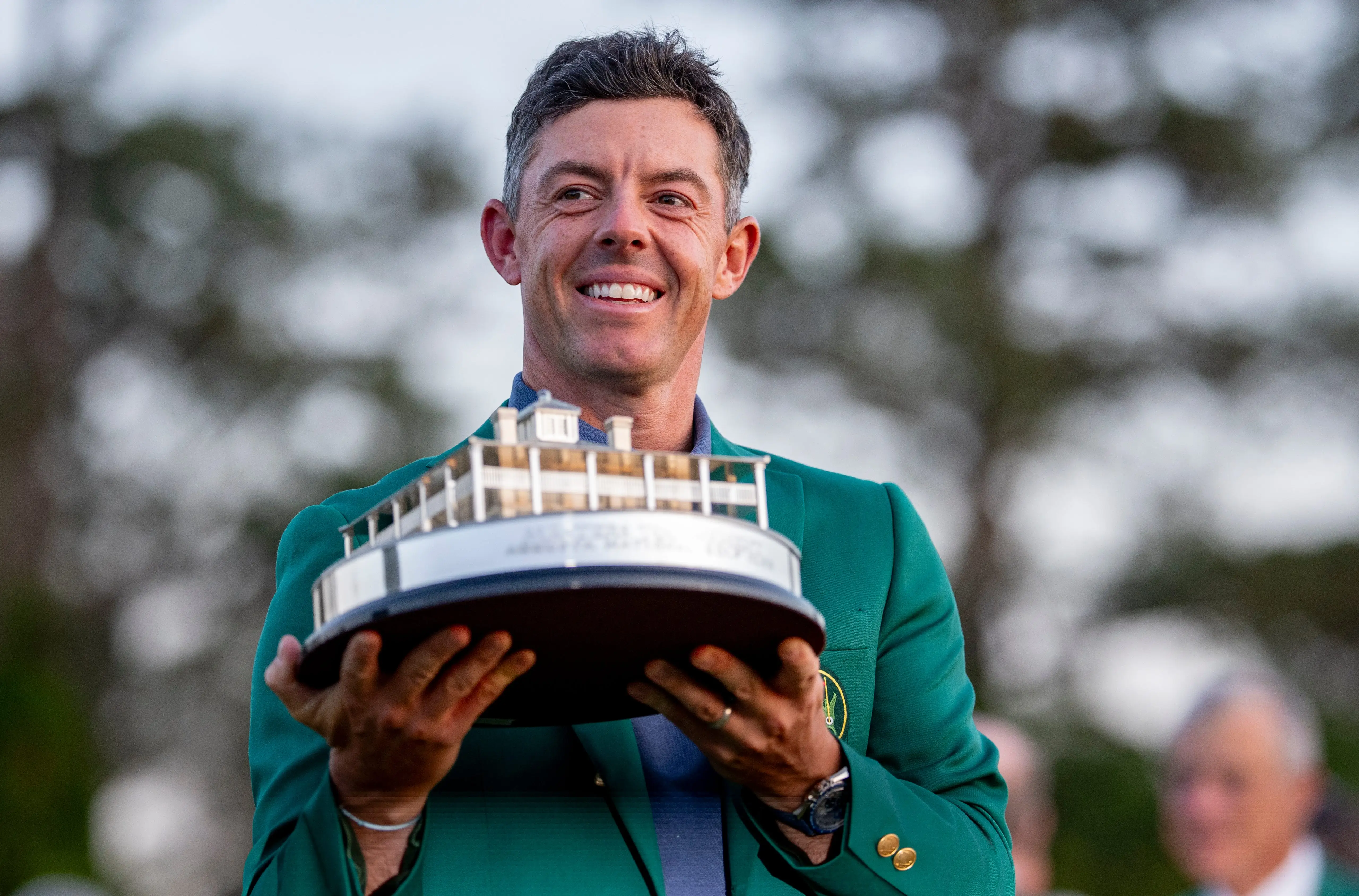 Rory McIlroy after winning the 2025 Masters.
