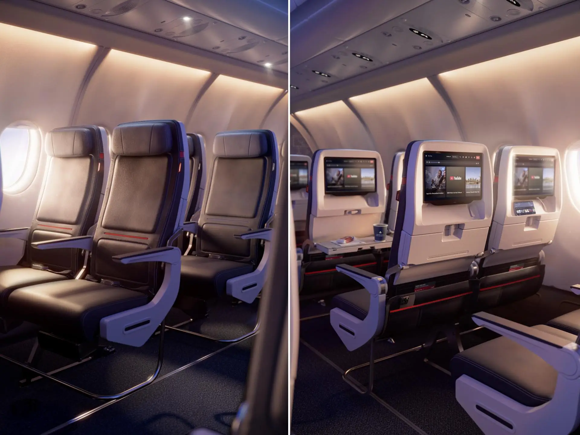 Renderings of delta coach.