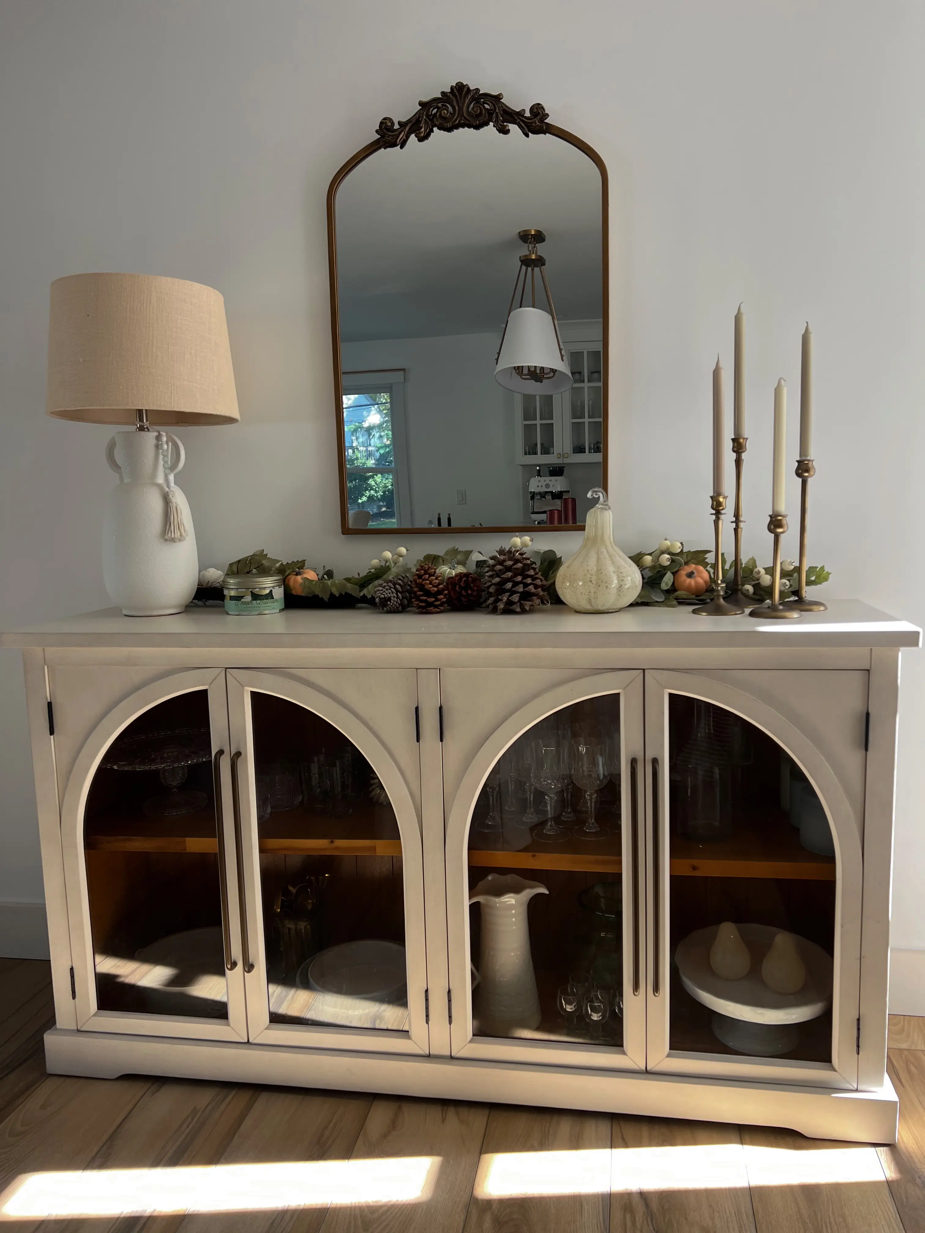 Buffet in Alexa Mellardo's new home