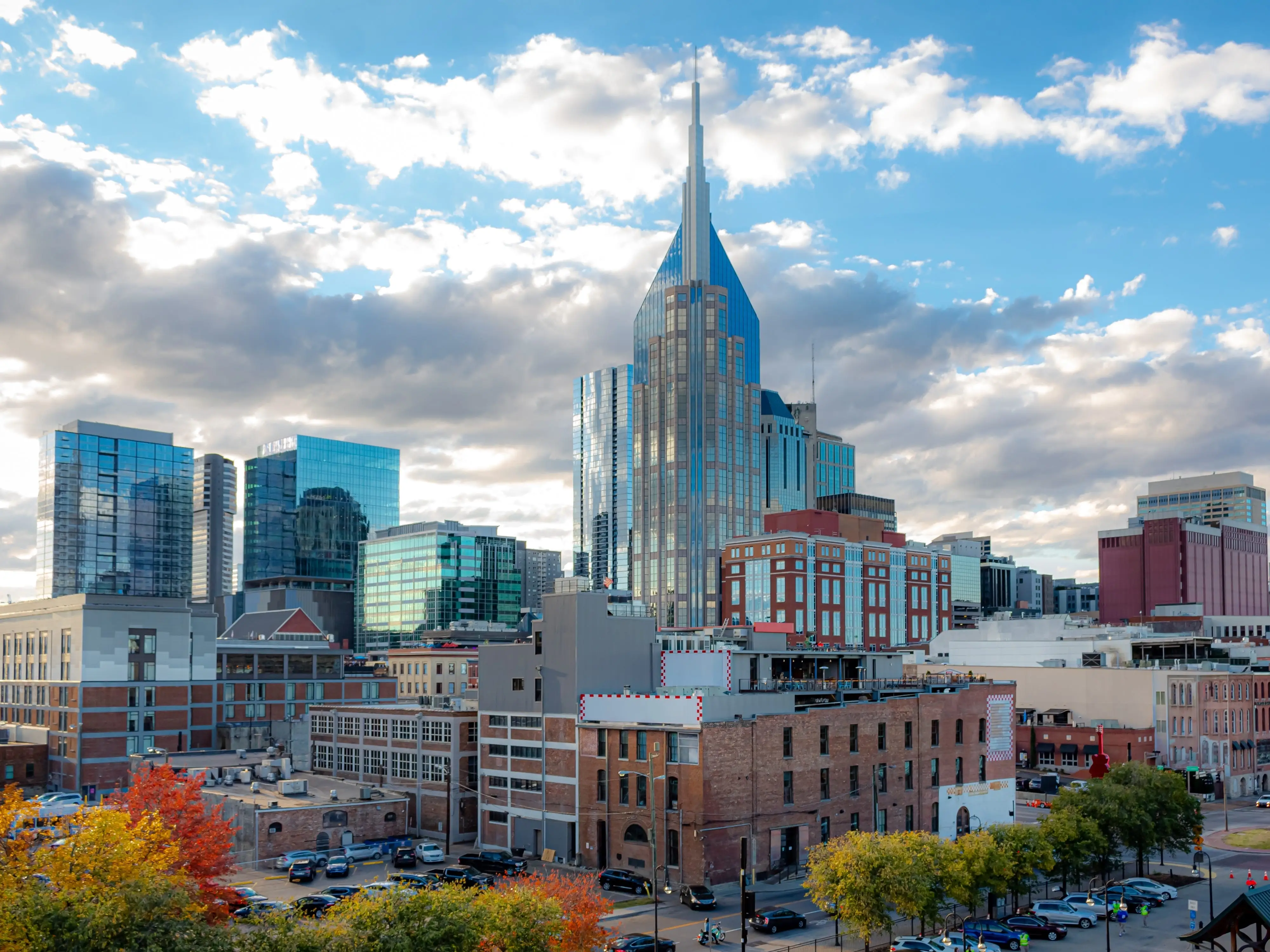 Buildings in Nashville, Tennessee.