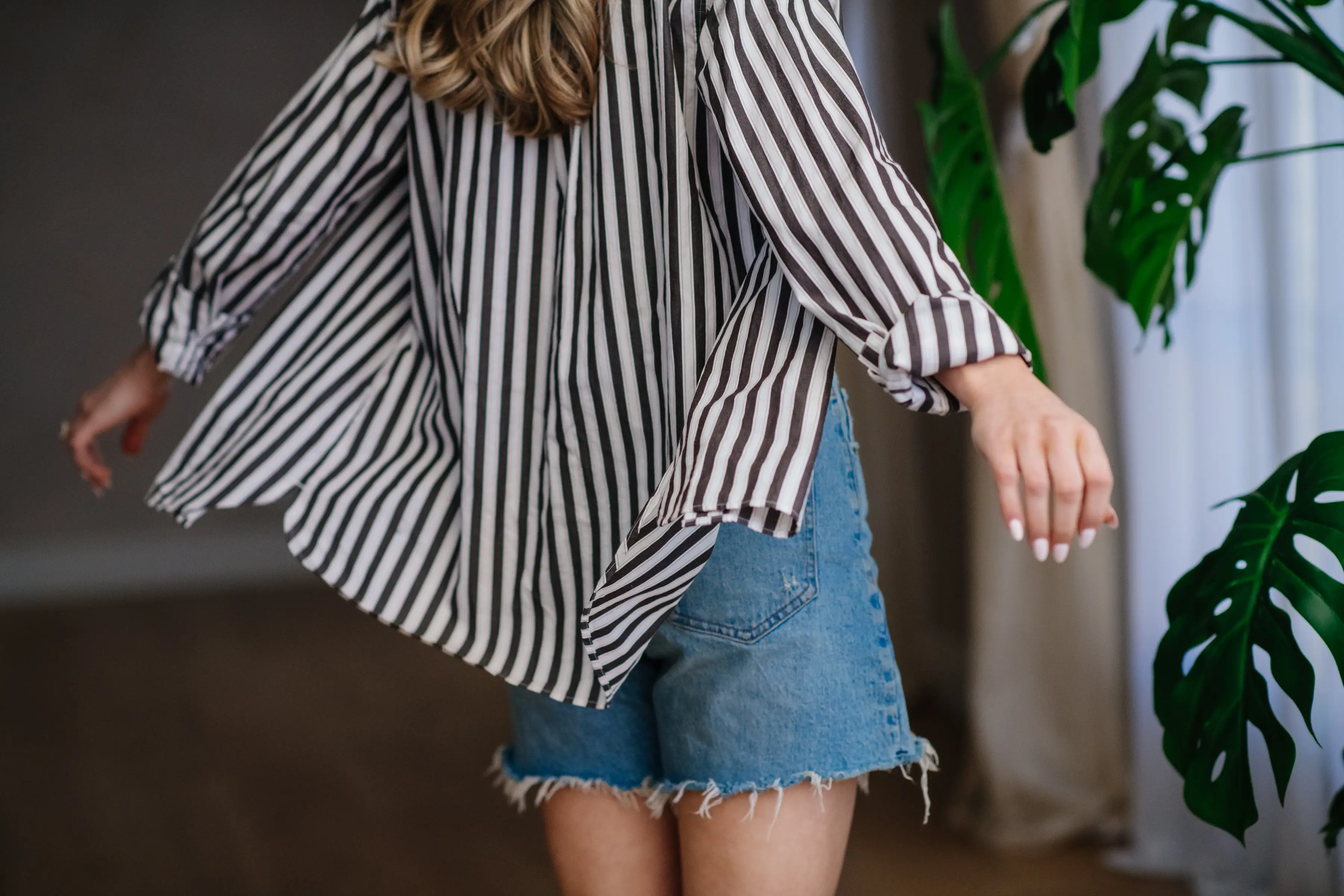 Chloe Caldwell wearing Banana Republic