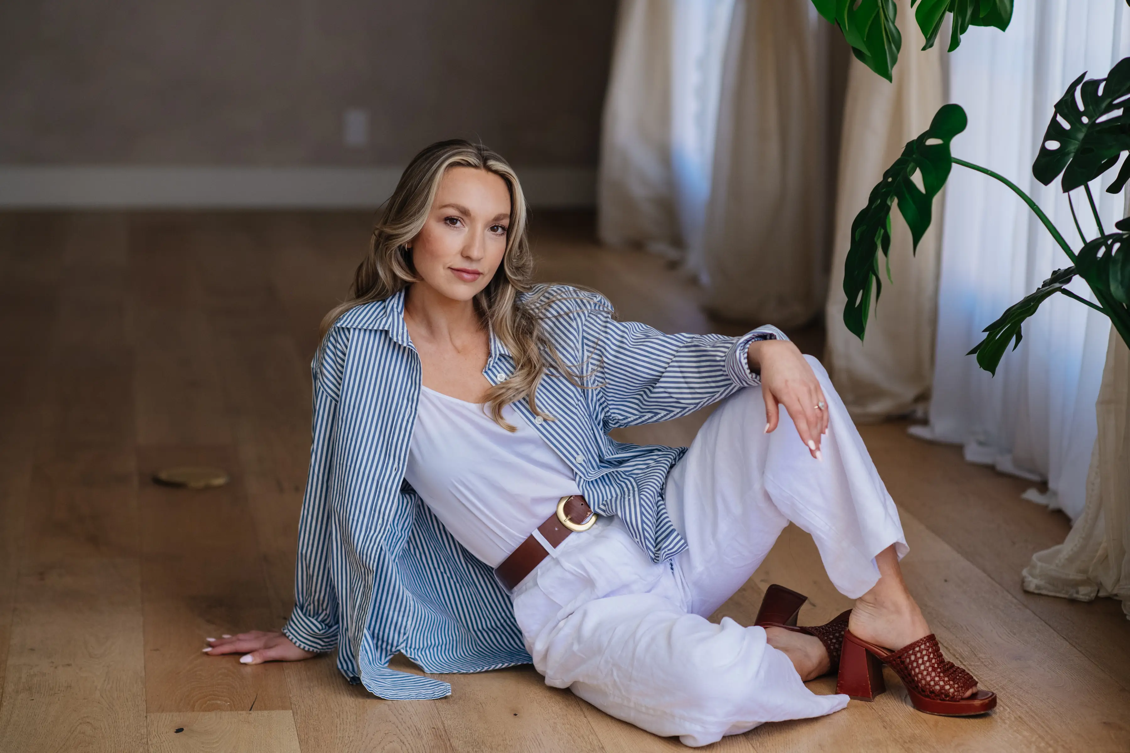 Chloe Caldwell wearing Gap