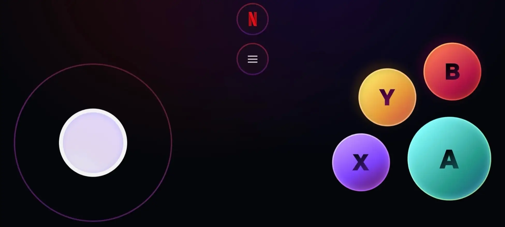 The Netflix Game Controller app