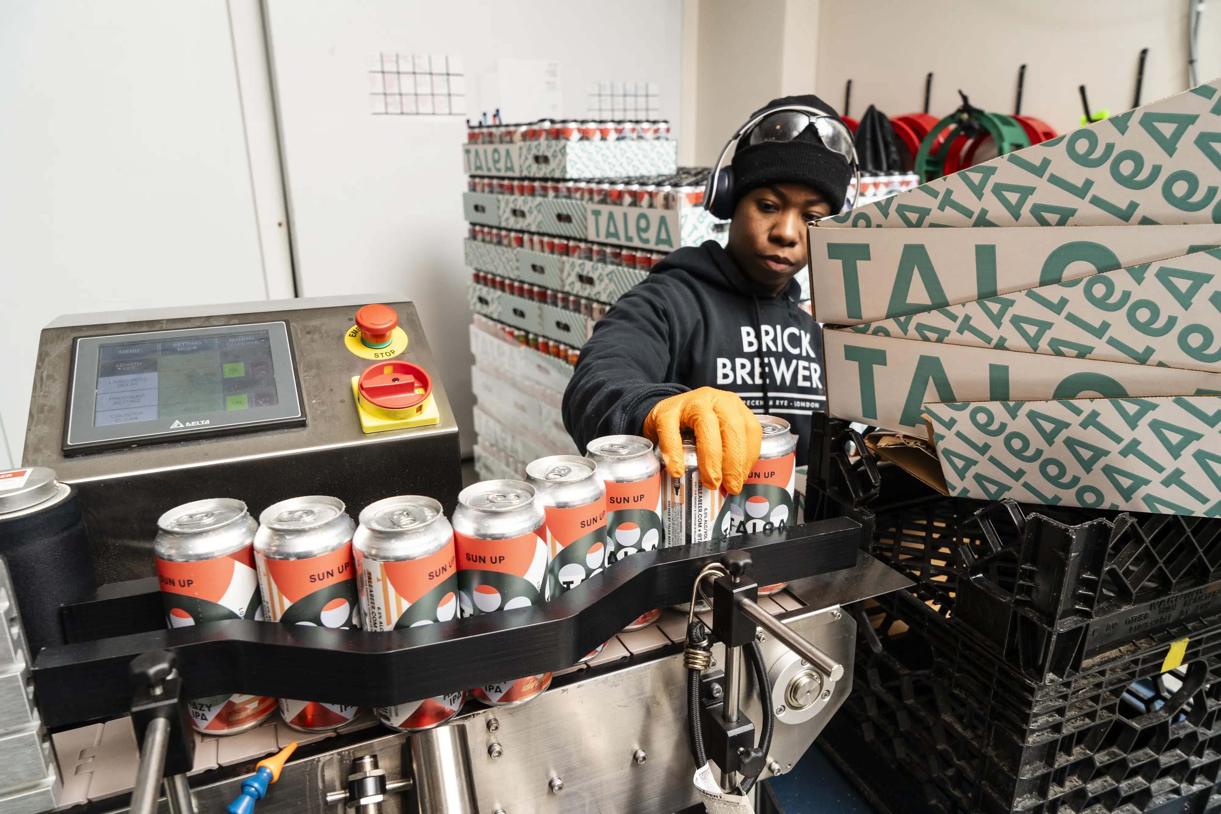 beer manufacturing cans