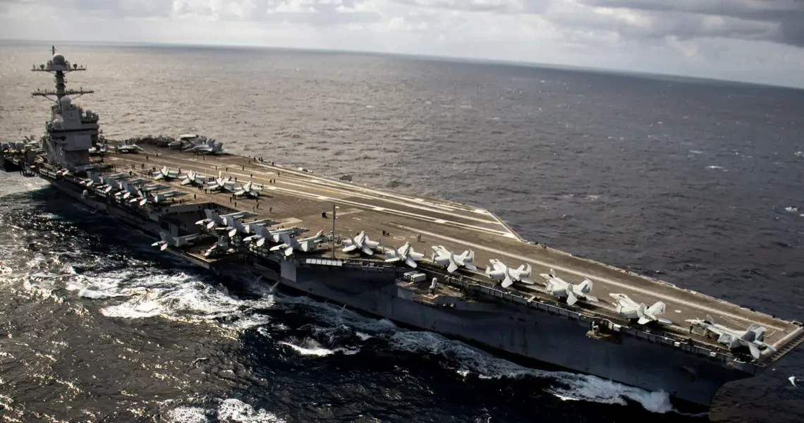 From Venezuela to Iran, major operations have kept US Navy supercarrier USS Gerald R. Ford away from home for almost 10 months