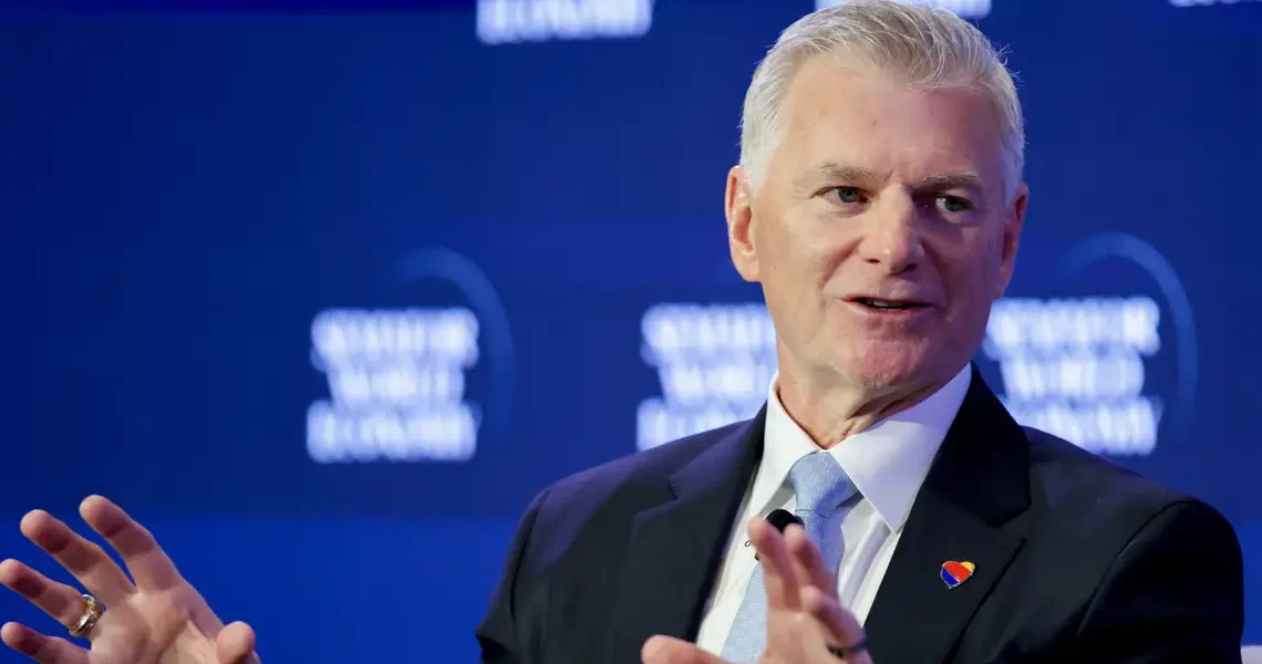 Southwest CEO says a candidate for a senior position wasn’t hired after they were ‘rude to the receptionist’