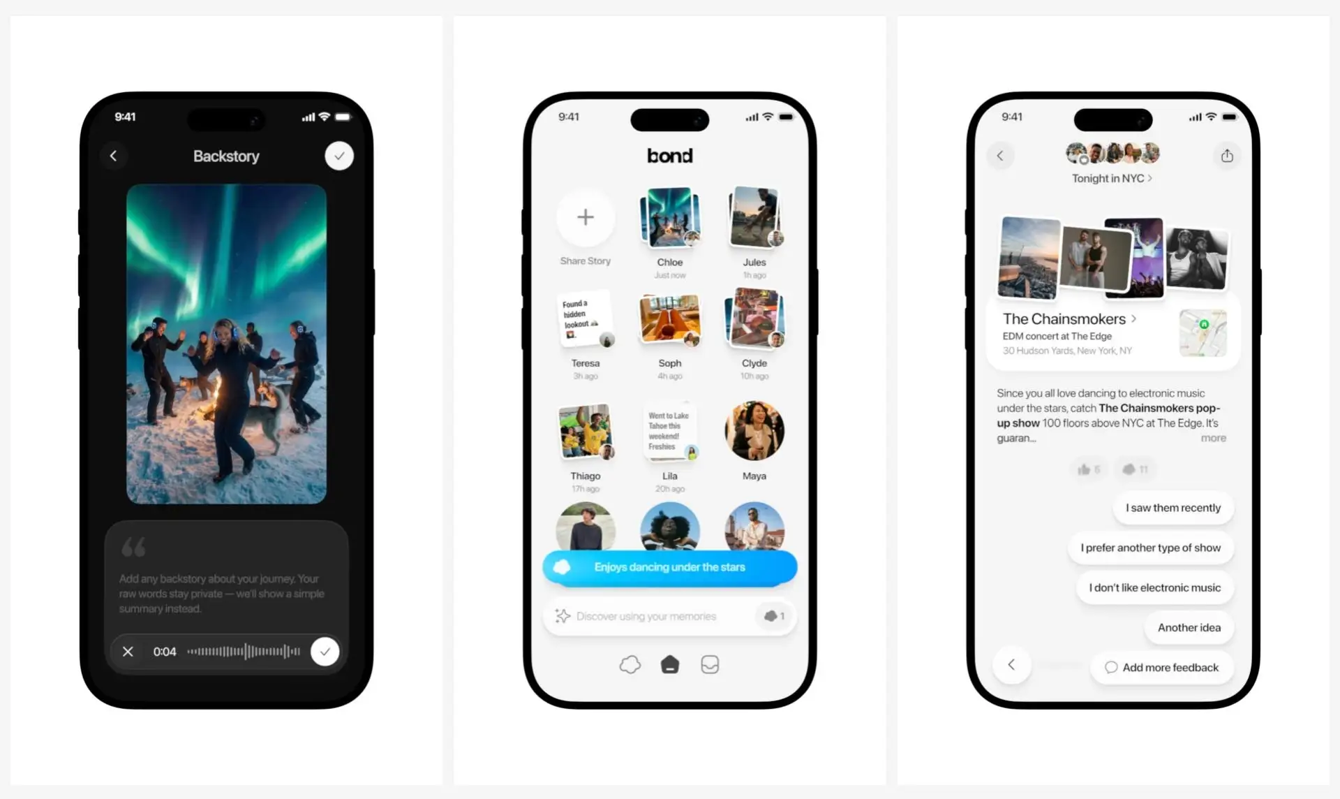 Bond app how it works