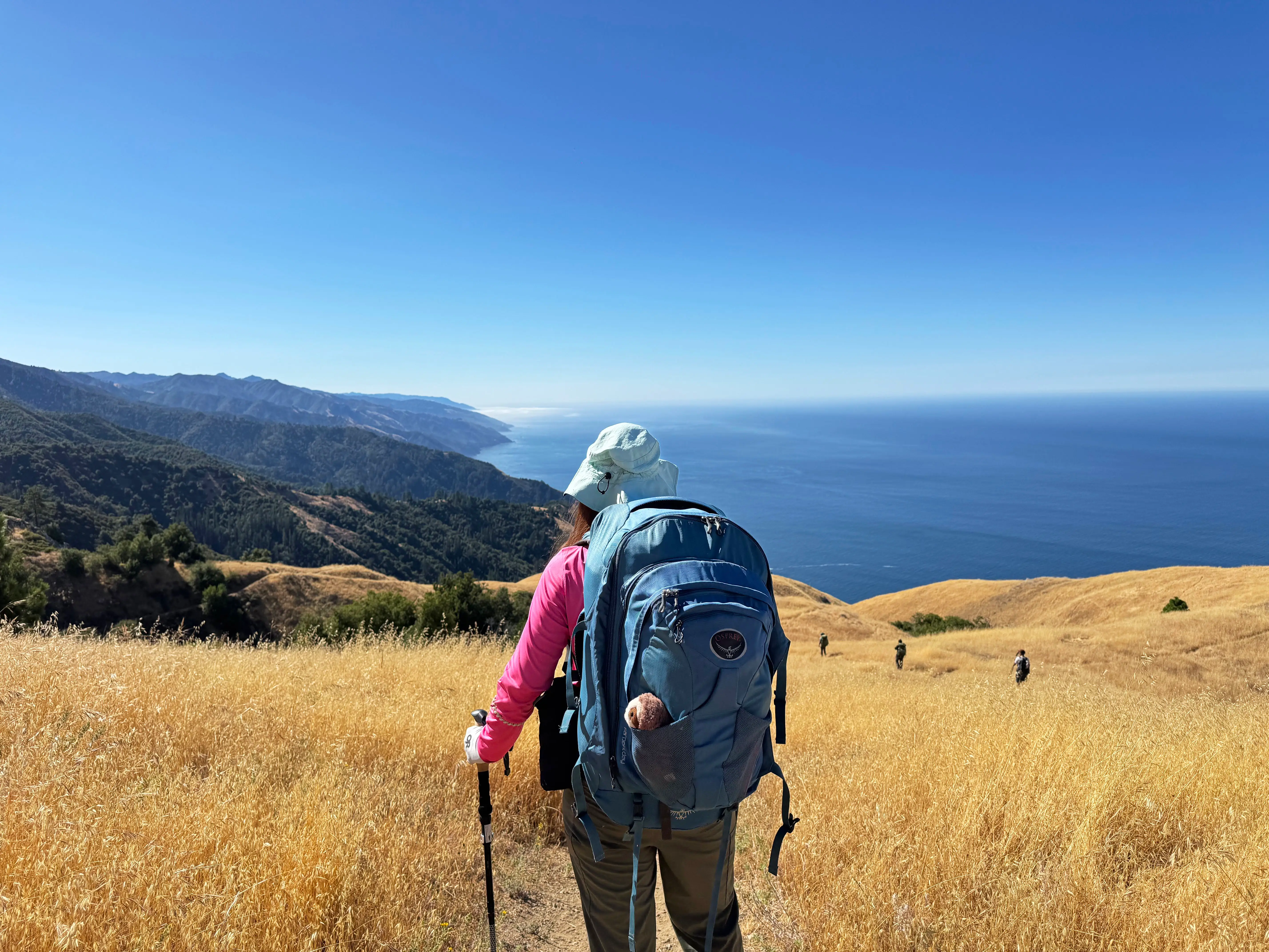 Wannapa Suprasert hiking.