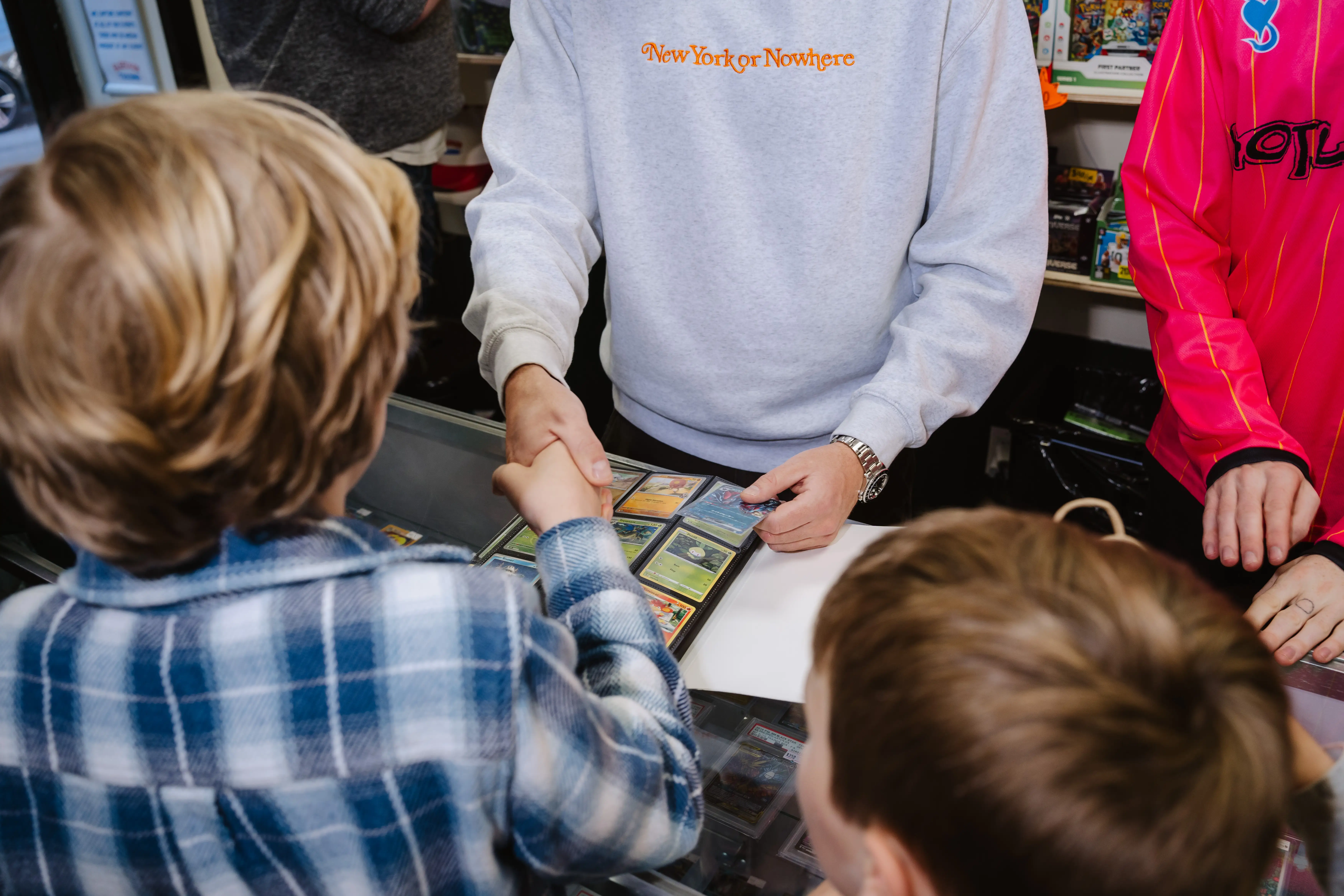 Pokemon trading event