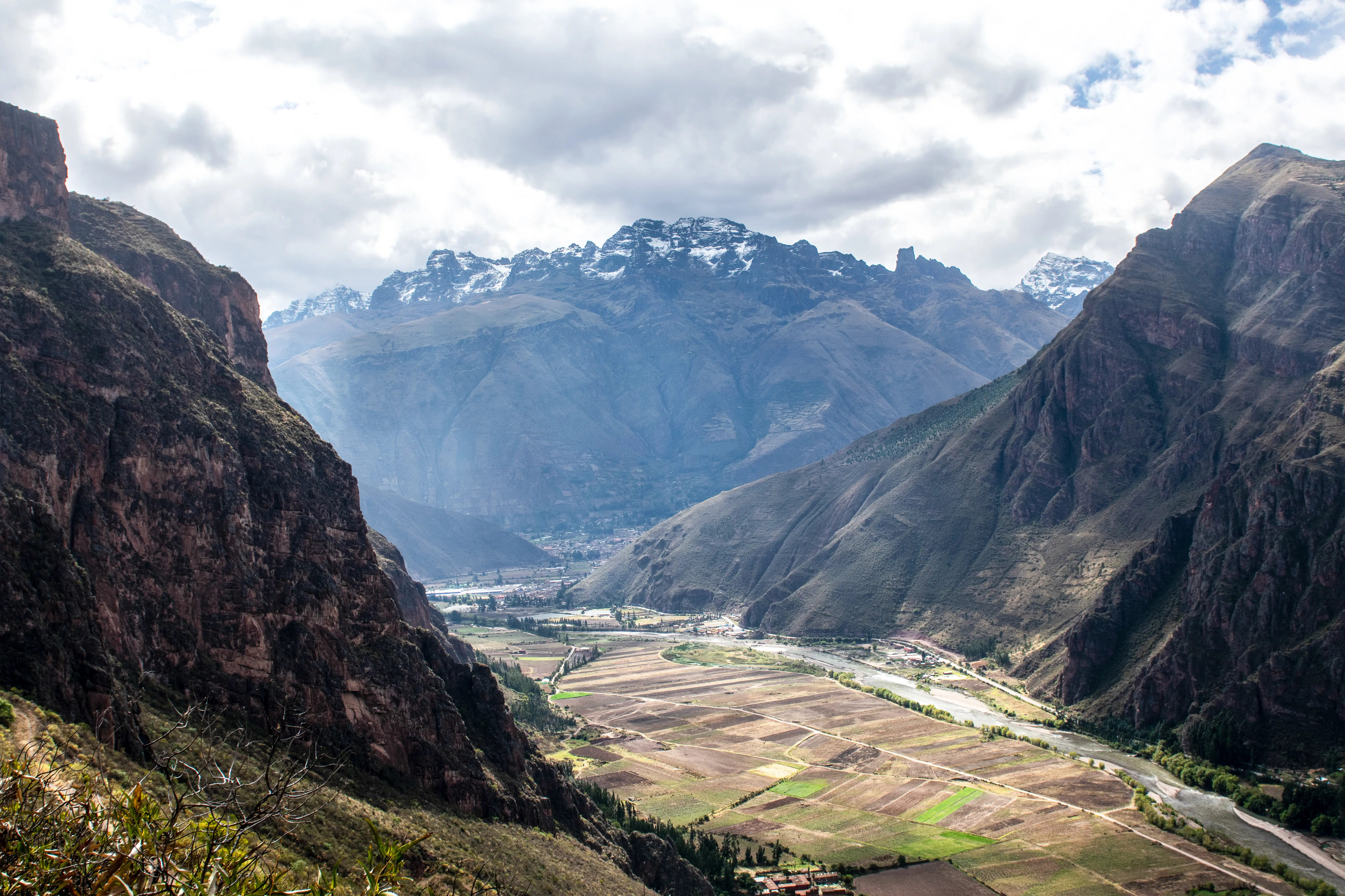 View of mountains in Peru