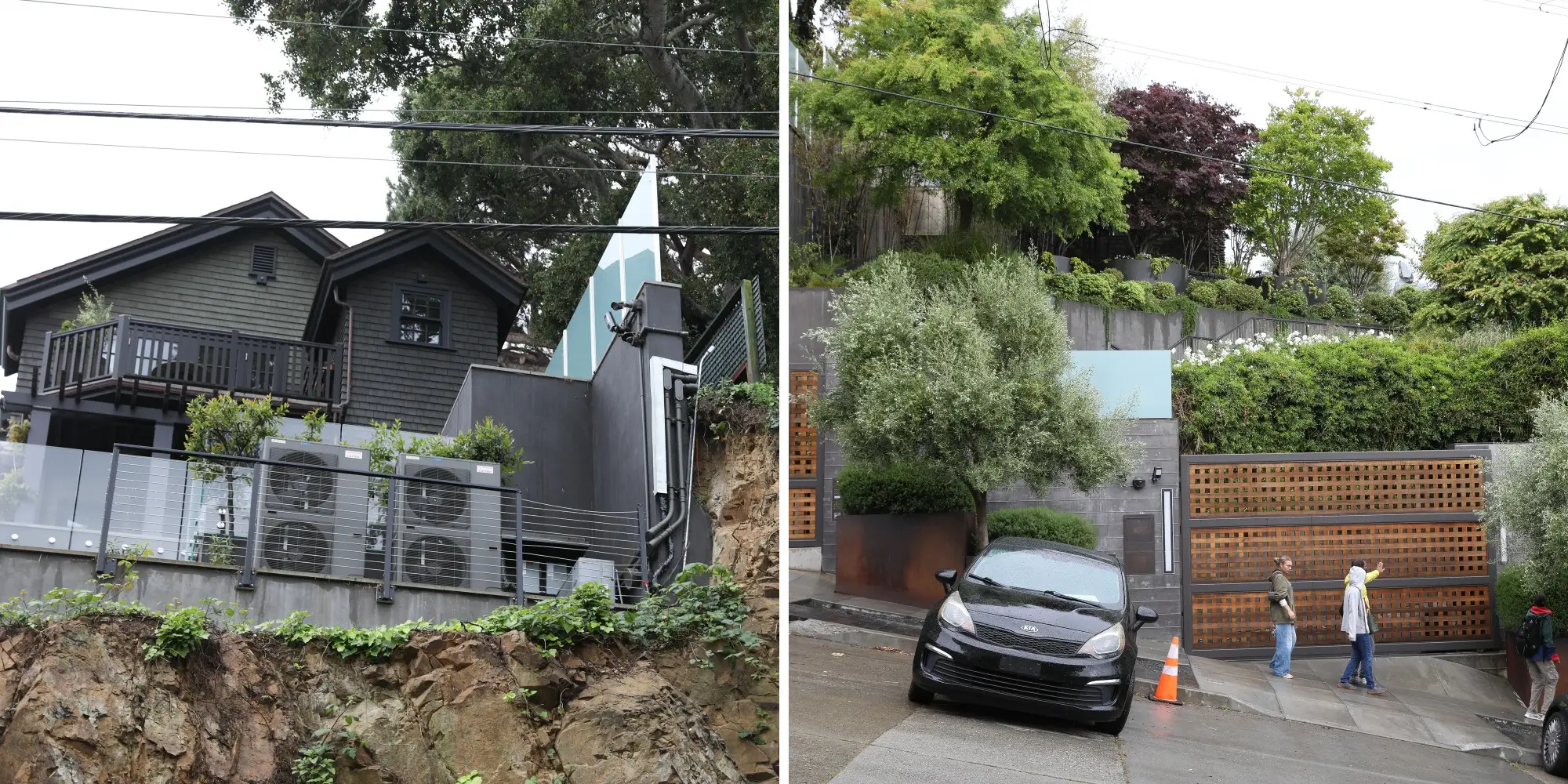 The home of Sam Altman is seen from Chestnut Street in San Francisco on Friday, April 10, 2026.