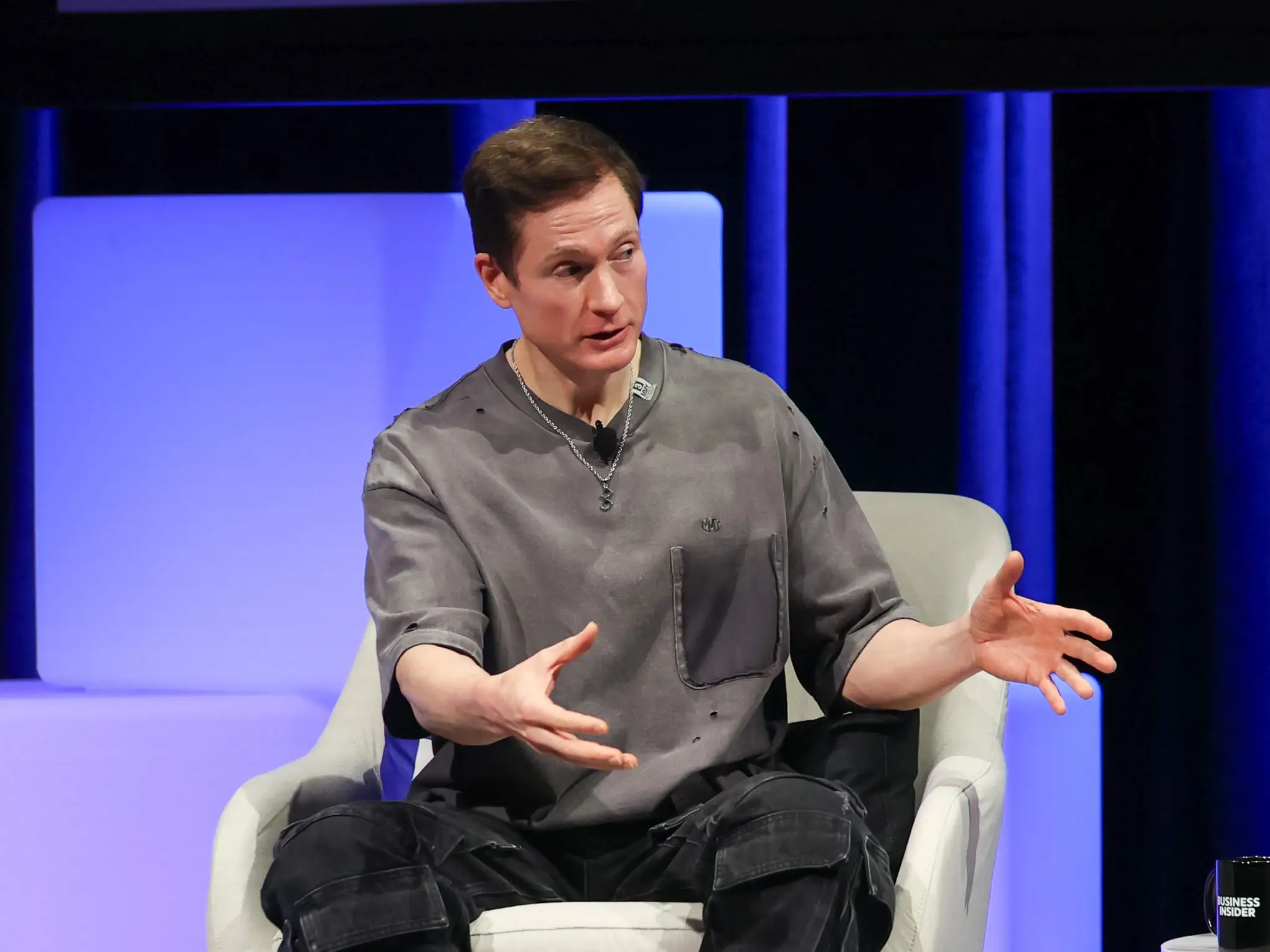 Tech entrepreneur Bryan Johnson spoke to executive editor Zak Jason at Business Insider's The Long Play event in San Francisco.