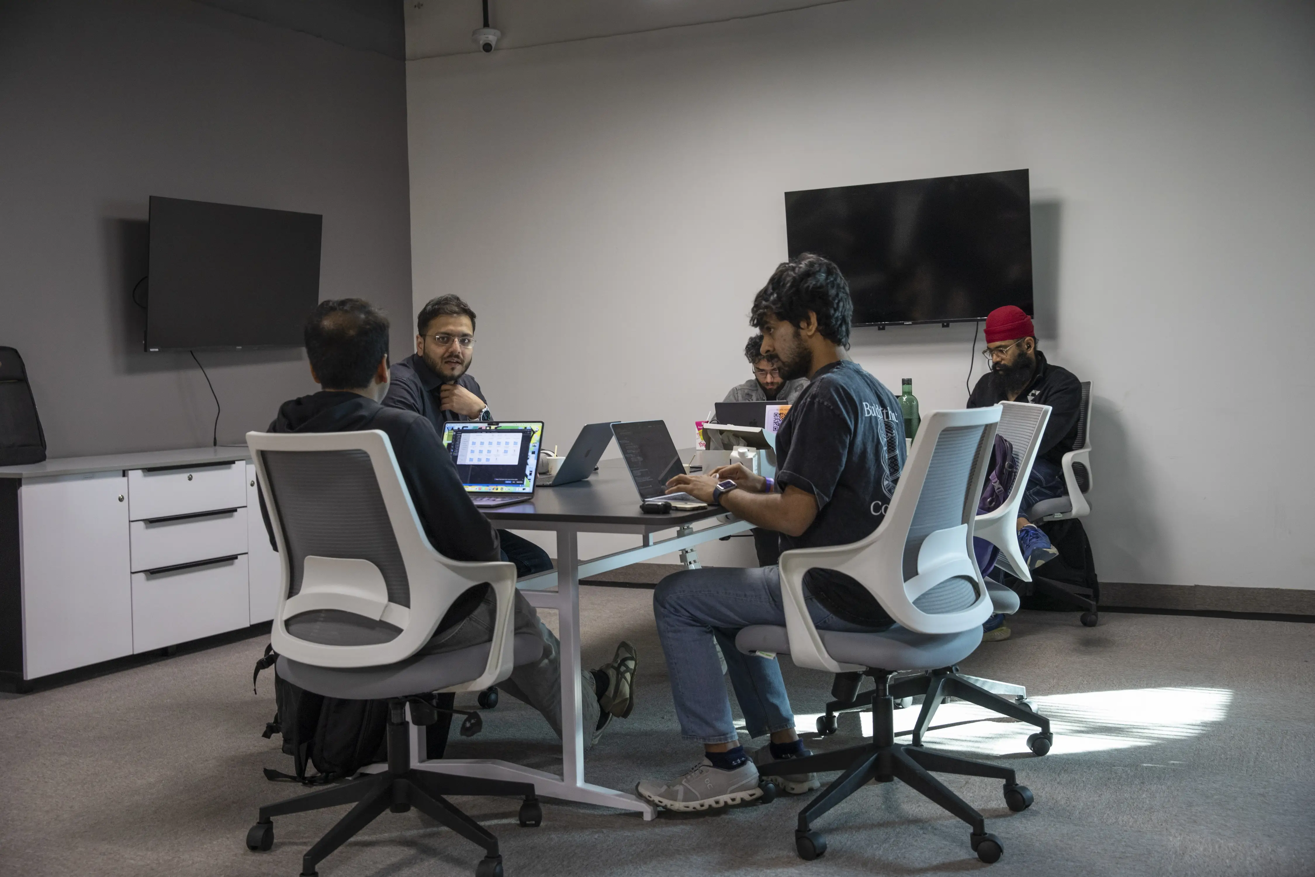 Participants during a Hackathon session at a developer event organized by OpenAI in Bengaluru, India, in January 2026