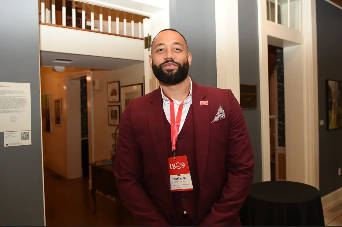 Benjamin Phillips posing for a photo