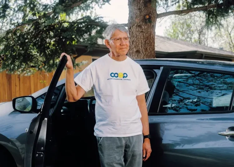 I drive for a ride-hailing cooperative for extra cash instead of Uber or Lyft