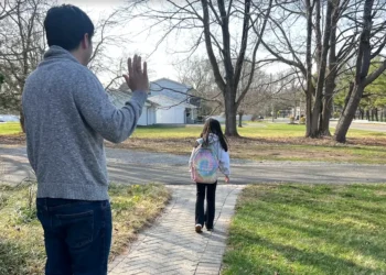 I let my 8-year-old walk to school alone and taught her to cook at 7. I want her to be independent, like I was growing up.