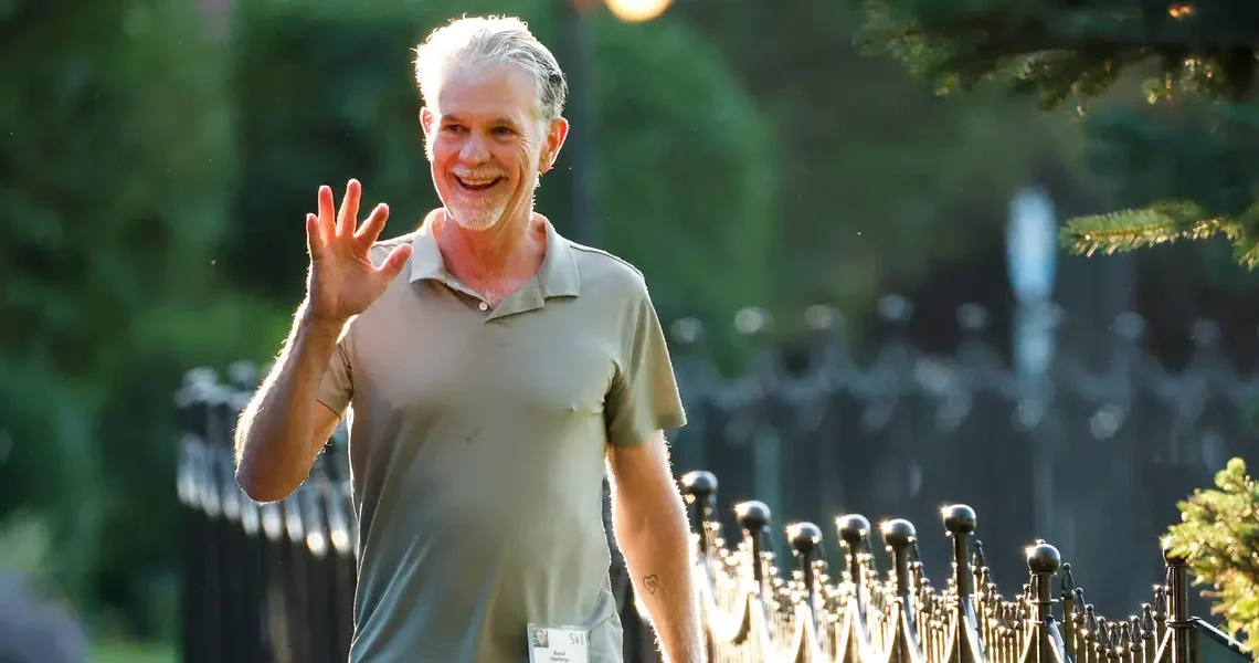 Netflix cofounder Reed Hastings is leaving the company